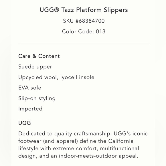 Ugg Tazz Platform Slippers Size 10 NEW - Picture 4 of 16